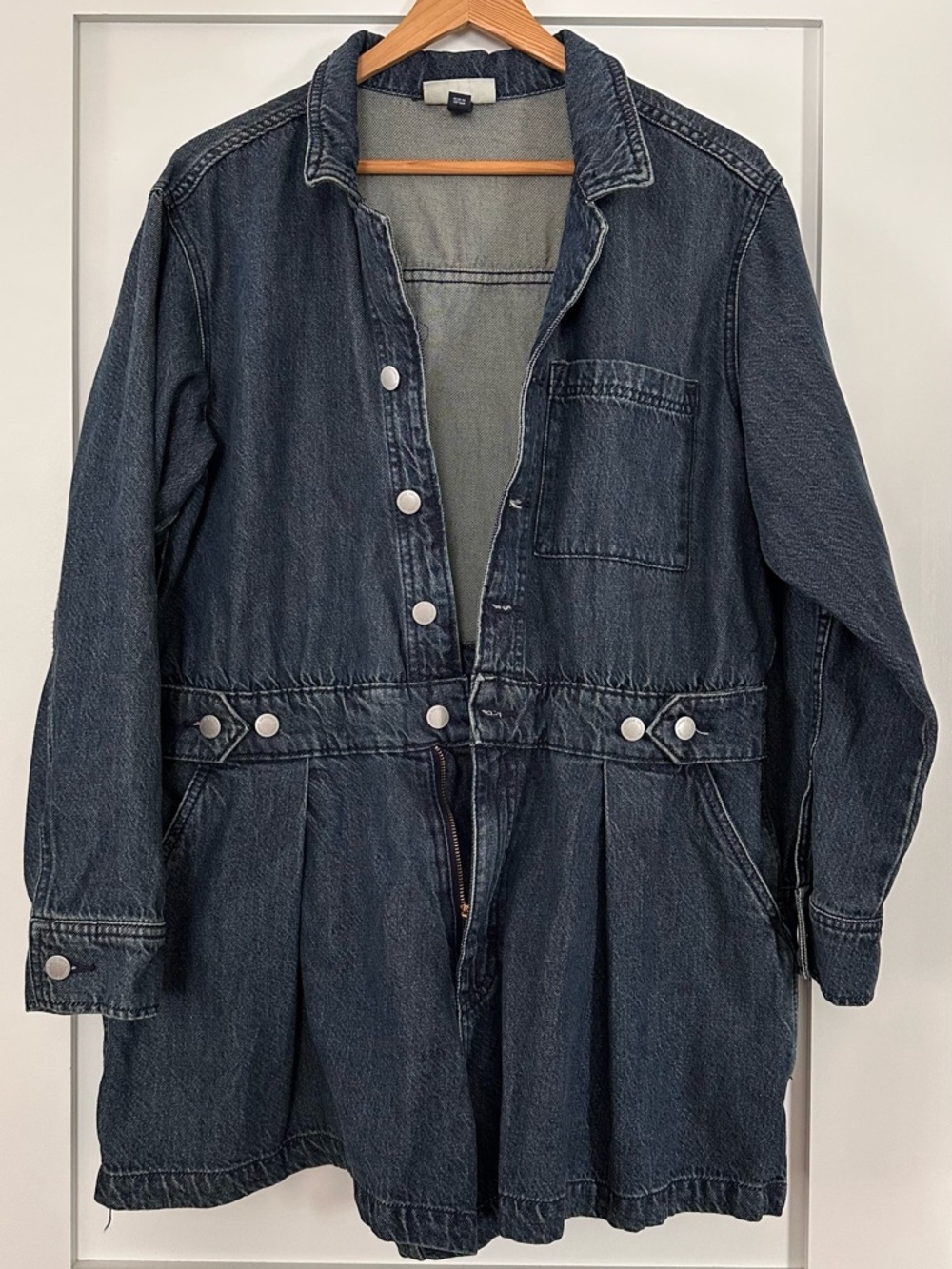 Women’s Dark Denim-romper onesie - Universal thread